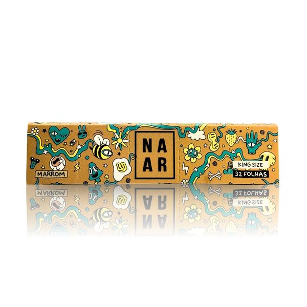 Papel Naar King Size Brown Eye Bee Unidade 36096-1.jpg